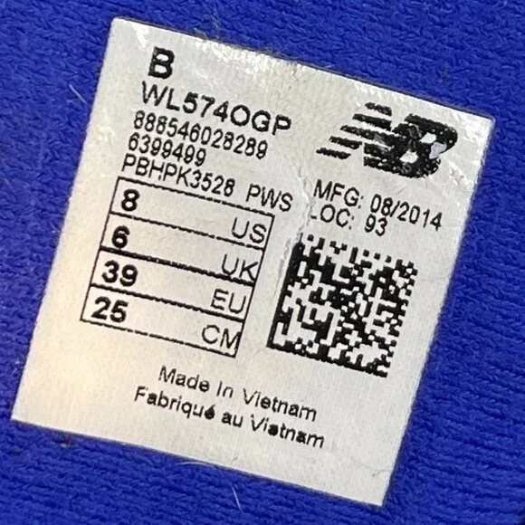 New Balance 574 Athletic Walking, Jogging Shoes - Picture 15 of 15